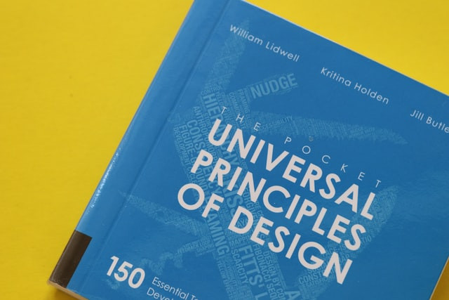 Figure 1 - Design principles book cover by Dan Clear on Unsplashed.